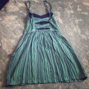 Beautiful ethnic crisscross dress.